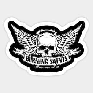 Jack Davenport - Burning Saints Logo Sticker